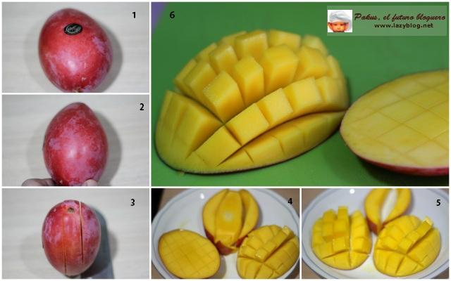 Mermelada casera de mango. Cómo cortar un mango
