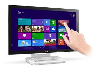 LG presenta el moderno monitor Touch 10 optimizado para Windows 8