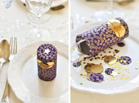 Diy-Navidad: Tubos de confeti para la cena de nochebuena y Nochevieja