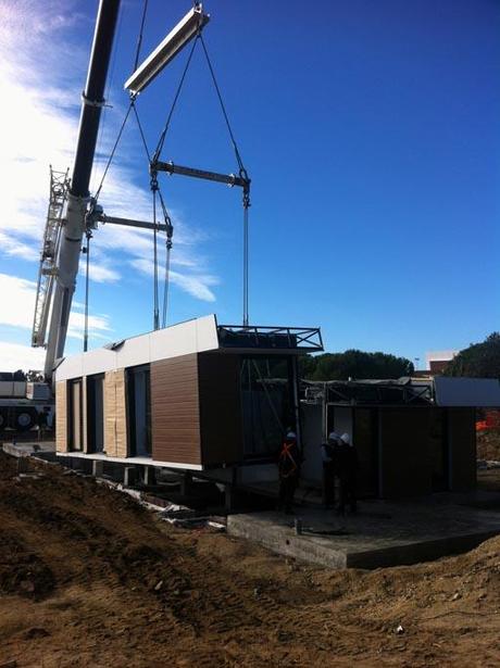 COMIENZA EL MONTAJE DE VIVIENDAS EN LA FINCA LAS MARIAS DE A-CERO TECH!