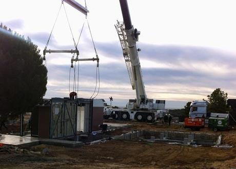 COMIENZA EL MONTAJE DE VIVIENDAS EN LA FINCA LAS MARIAS DE A-CERO TECH!