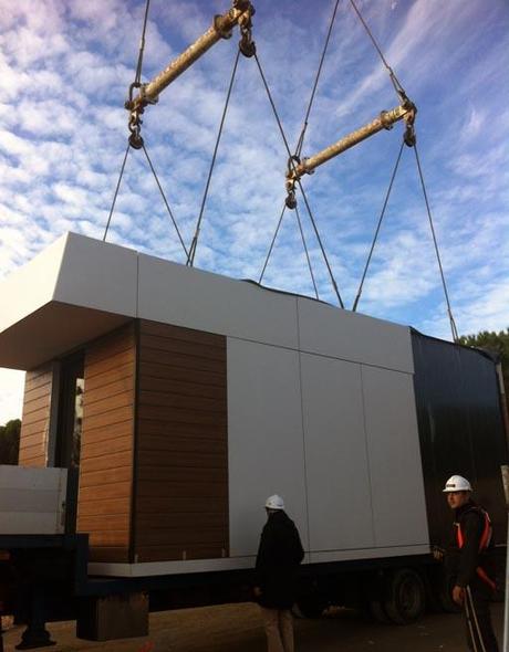 COMIENZA EL MONTAJE DE VIVIENDAS EN LA FINCA LAS MARIAS DE A-CERO TECH!