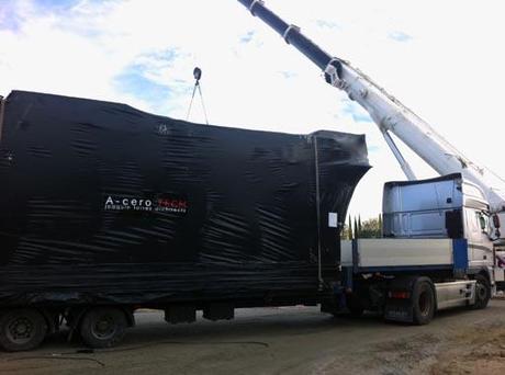 COMIENZA EL MONTAJE DE VIVIENDAS EN LA FINCA LAS MARIAS DE A-CERO TECH!