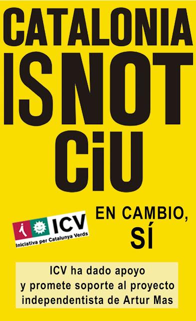 Catalonia Is Not CiU, Iniciativa SÍ