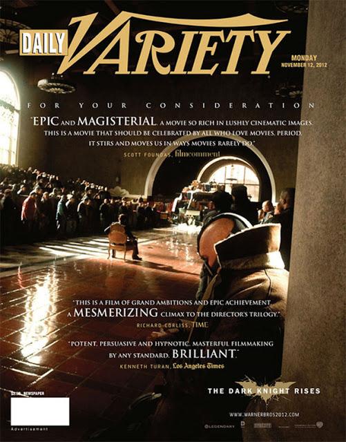 'The Dark Knight Rises' va a por los Oscar