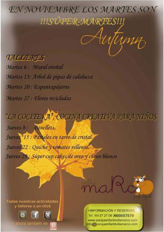 Actividades para niños y en familia: Del 16 al 22 de noviembre de 2012