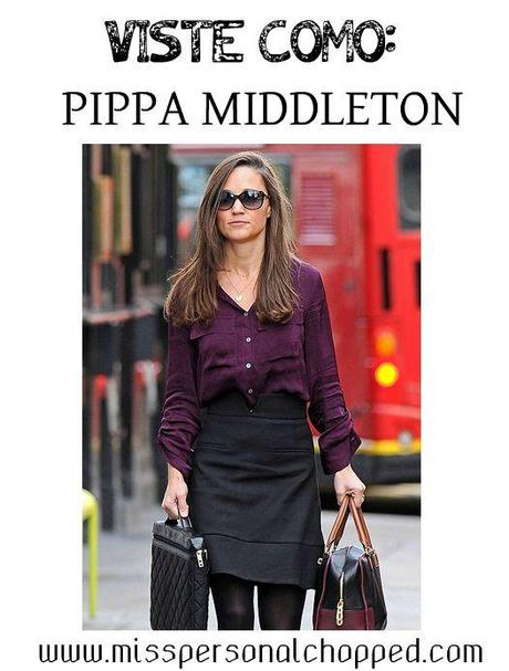 VISTE COMO: PIPPA MIDLETON en street style! - Paperblog