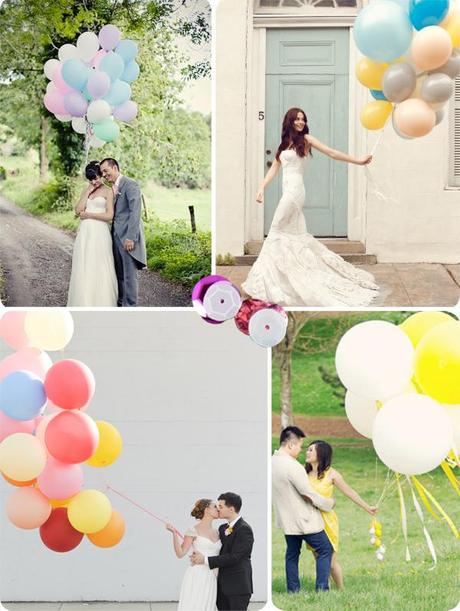 globos en bodas