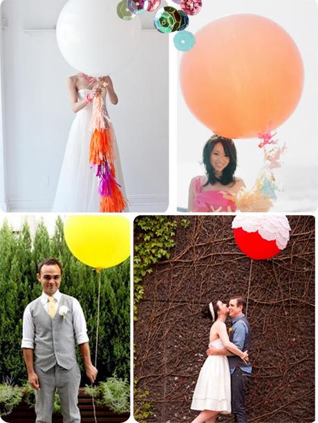globos en bodas