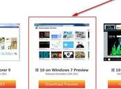 Microsoft Internet Explorer Preview para Windows puede descargar