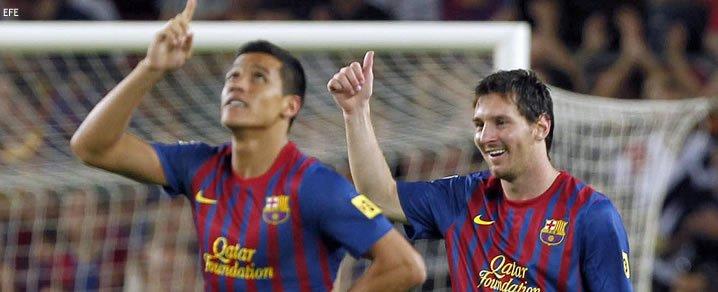 Jugar junto al récord de Messi