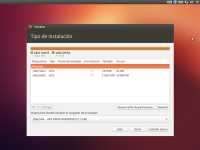 7 Corriendo Oracle VM VirtualBox 027 th Ubuntu 12.10 ‘Quantal Quetzal’   Guía básica de instalación