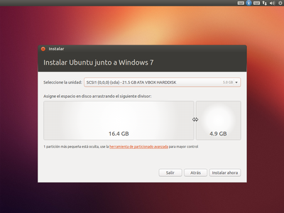 7 Corriendo Oracle VM VirtualBox 026 th Ubuntu 12.10 ‘Quantal Quetzal’   Guía básica de instalación