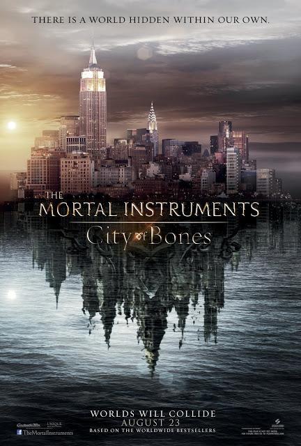 Póster y Teaser trailer oficial de The mortal instruments City of Bones (Ciudad de hueso)