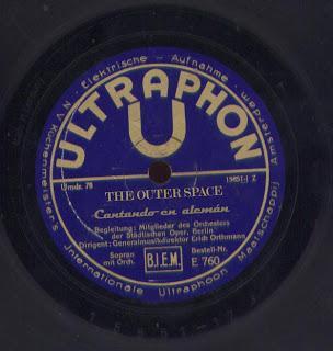 THE OUTER SPACE - CANTANDO EN ALEMAN ED.LTD THE OUTER SPACE - CANTANDO EN ALEMAN ED.LTD