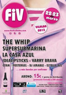 FIV 2013 Añade a The Whip y ElyElla Dj's a su Cartel