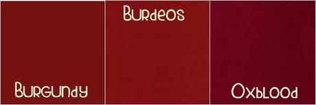 Colores unos cuantos, nombres miles