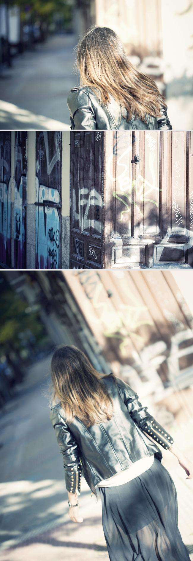 play with my asymmetric maxi skirt‏