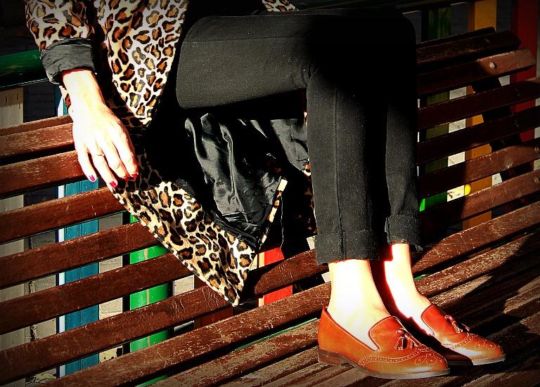 print animal y mocasín