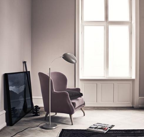 Cobra lamp by Greta Grossman