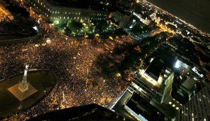 La huelga general culmina con una marcha gigantesca en Madrid.