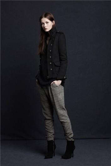 Lookbook Zara TRF Noviembre 2012: jersey oversize y pantalón baggy