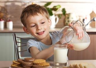 Alimentos para niños bajo control