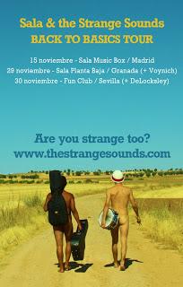 SALA $ THE STRANGE SOUNDS EN CONCIERTO, 15 DE NOVIEMBRE, MADRID