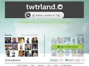 Twtrland, manera simple diferente descubrir personas organizaciones seguir Twitter