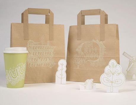 Bolsas de papel muy creativas