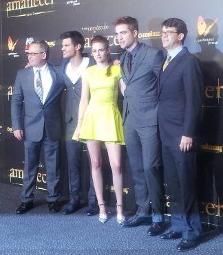 KRISTEN STEWART, ROBERT PATTINSON, TAYLOR LAUTNER EN MADRID !!!