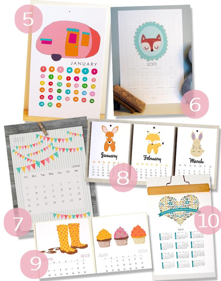 Calendarios 2013: Lo de menos es la fecha