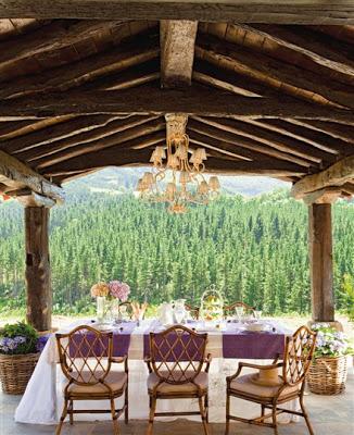 Semicubiertos en el Estilo Rustico