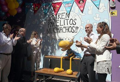 Clemente tiene su estatua en San Telmo Clemente tiene su estatua en San Telmo