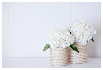 Algo nuevo... Tutorial: Jarrones con latas de conserva