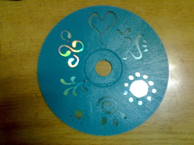 Reutilizamos un cd y lo convertimos en un quemador de incienso