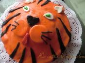 Tarta Cebra convierte Tigre para Julián