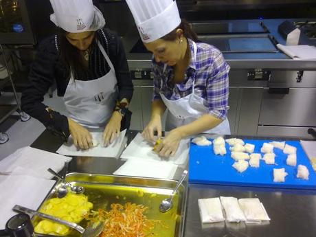 Lombarda Braseada y Taller de Navidad en la Escuela Internacional de Cocina de Valladolid