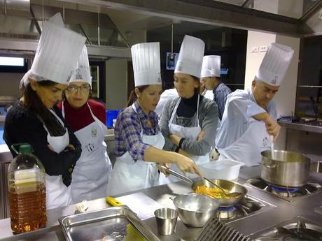 Lombarda Braseada y Taller de Navidad en la Escuela Internacional de Cocina de Valladolid