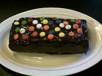 Bizcocho de yogurt a tres colores