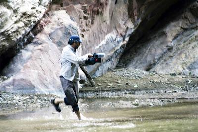 Por los caminos del Che.  Fotografías del rodaje del Documental