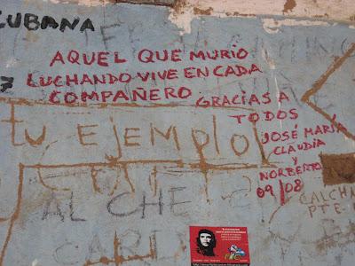 Por los caminos del Che.  Fotografías del rodaje del Documental