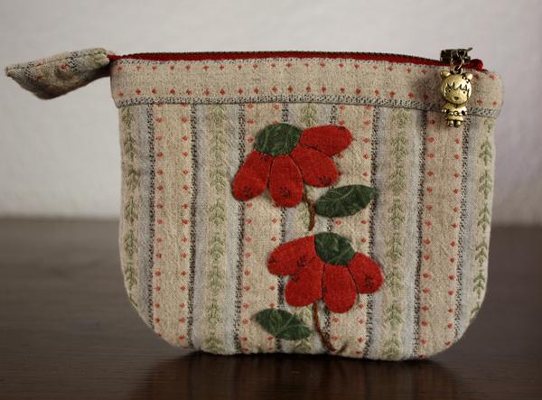 Monedero con cremallera