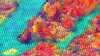 LEGO New York :: reproducción neoyorquina por JR Schmidt