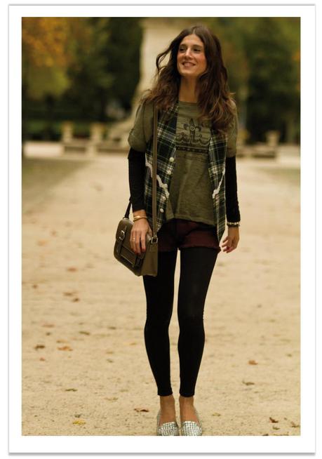 Con capas y a lo corto look_shorts-chaleco-balamoda 4