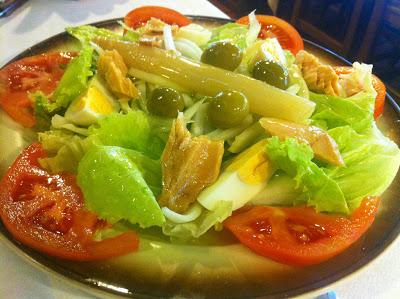 Carne a la piedra, en Ballano.