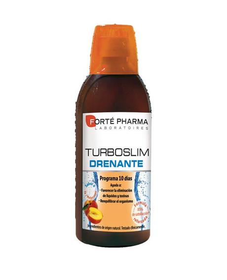 Depurar con Turboslim Drenante liquido sabor melocotón