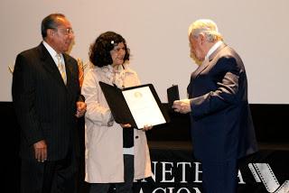 Ignacio López tarso fue galardonado con la Medalla Salvador Toscano al Mérito Cinematográfico 2011