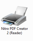 Impresora PDF Nitro PDF Creator