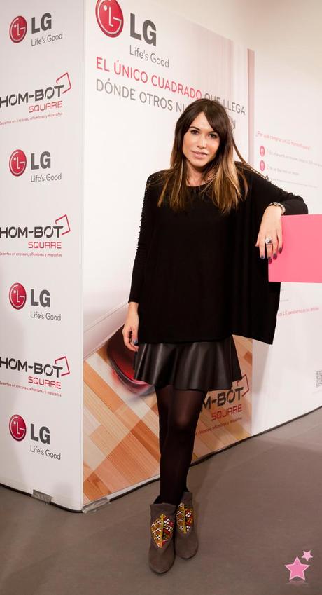 LG hombot square. launch with pastora vega